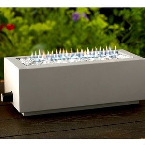 New - Unopened box!!! 14in Rectangle Tabletop Gas Burning Fire Pit
